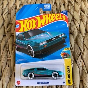 DMC Delorean Hot Wheels HW Art Race Car New 2025 HotWheels